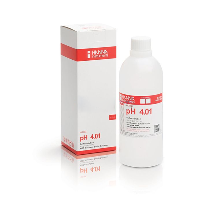Dung dịch hiệu Chuẩn pH 4.01 – 500mL – HI7004L – Hanna